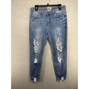 Denim Blvd. Los Angeles Jeans Women's Blue Denim Pants Size M 30x25